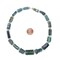 The Bead Chest Dark Roman Glass Beads, Genuine Glass Found in Afghanistan, Matte Glass Beads for Jewelry Making